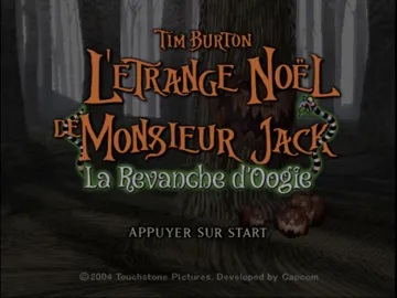 Tim Burton's The Nightmare Before Christmas - Oogie's Revenge screen shot title